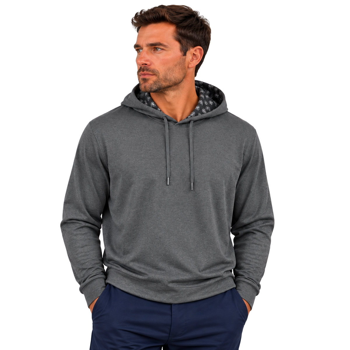 The Palmetto Hoodie | Solid Charcoal