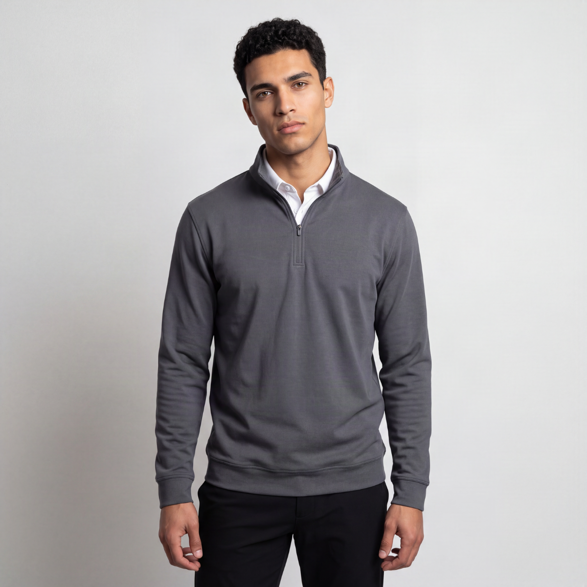 The Thomas Quarter Zip | Thunderstorm