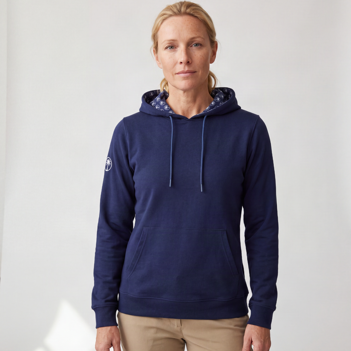The Palmetto WOMEN'S Hoodie |  Solid Navy