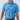 Front view of the Palmetto Clothing The Anderson Polo in French Blue showcasing the modern stripe pattern and premium construction. Part of our collection of best golf apparel designed for golfers who appreciate exceptional comfort.