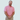 Model wearing the Palmetto Clothing The Classic Stripe Polo in Peach, one of our premium golf shirts designed for exceptional comfort and recognized as one of the best mens golf polo options for everyday wear.