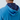 Back view of the Saxony Blue golf hoodie showcasing premium golf apparel construction, modern fit, and lightweight comfort.