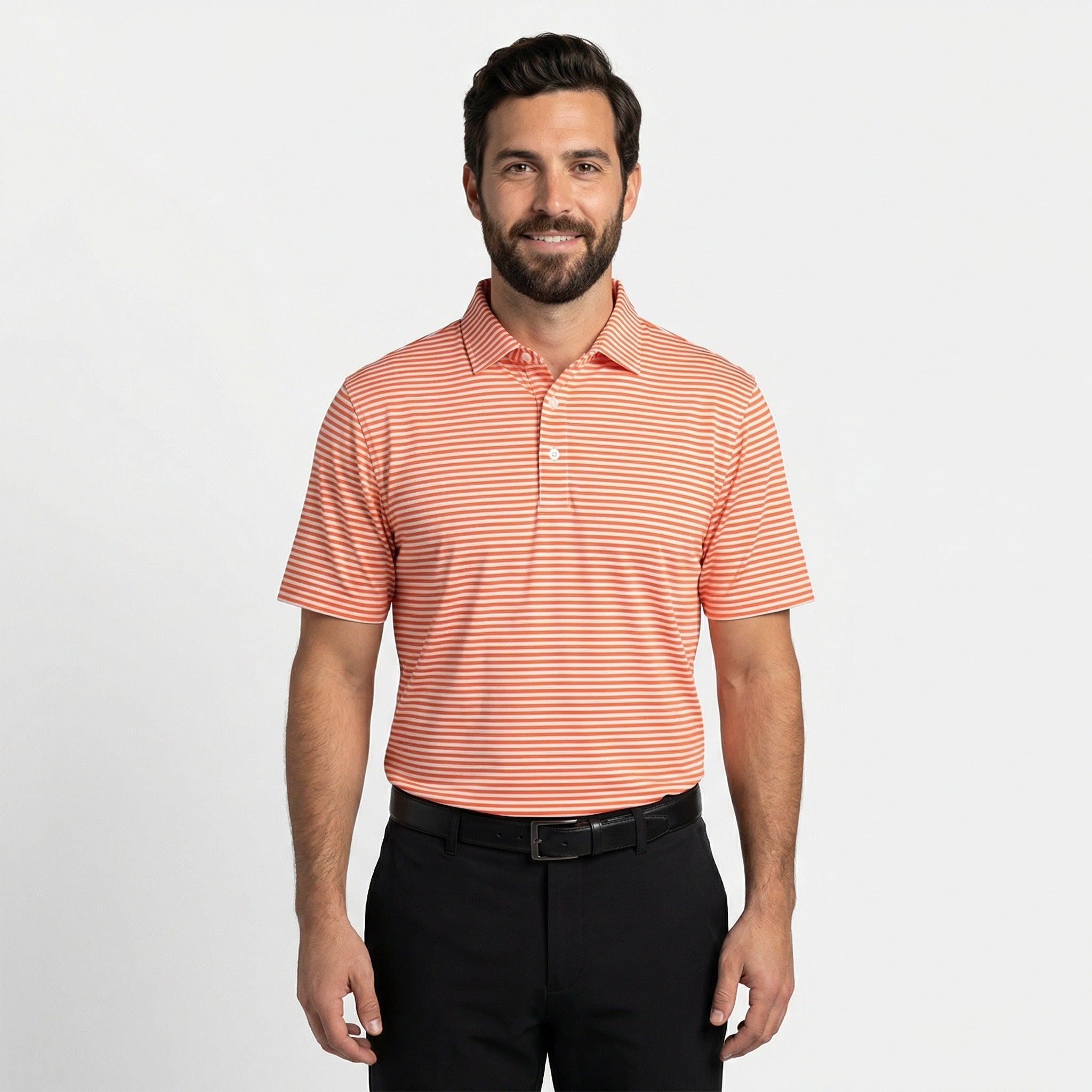 Double R Polo The Double Double Polo - Orange – Palmetto Clothing